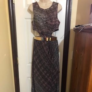 Marciano Leopard Print Dress